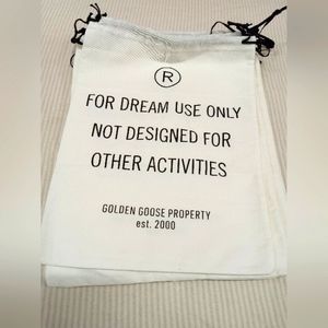 Golden Goose dustbag 15x11.5